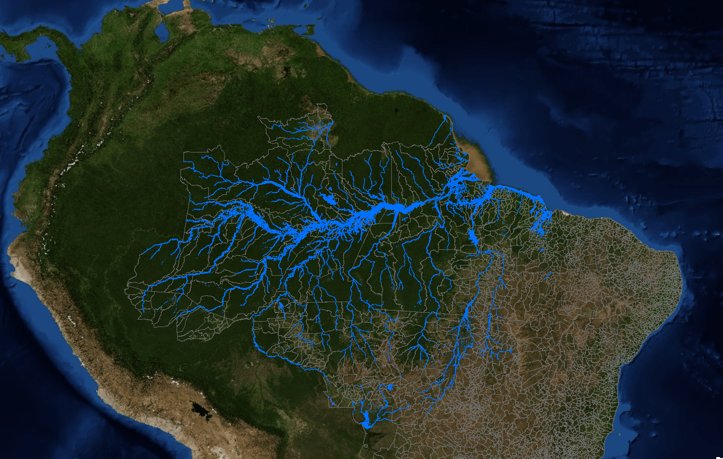 3 реки впадают в океан. Дельта реки Амазонка. Бассейн реки Амазонка. Устье реки амазонки из космоса. Река Амазонка со спутника.